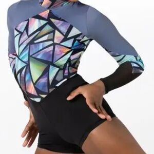broken glass unitard